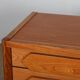 Vintage chest of drawers in solid elm, 1980