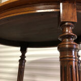 Solid wood oval table 1930