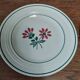 Pair of Ceranord earthenware dessert plates, Gigi model