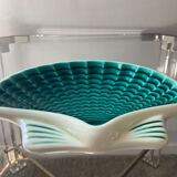 Empty pocket Vallauris ceramic shell 70s