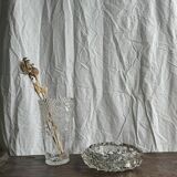 Très grand cendrier en verre classique D:16