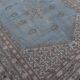 Vintage Turkish Oushak rug 212x265 cm