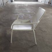 Fauteuil en métal de jardin vintage