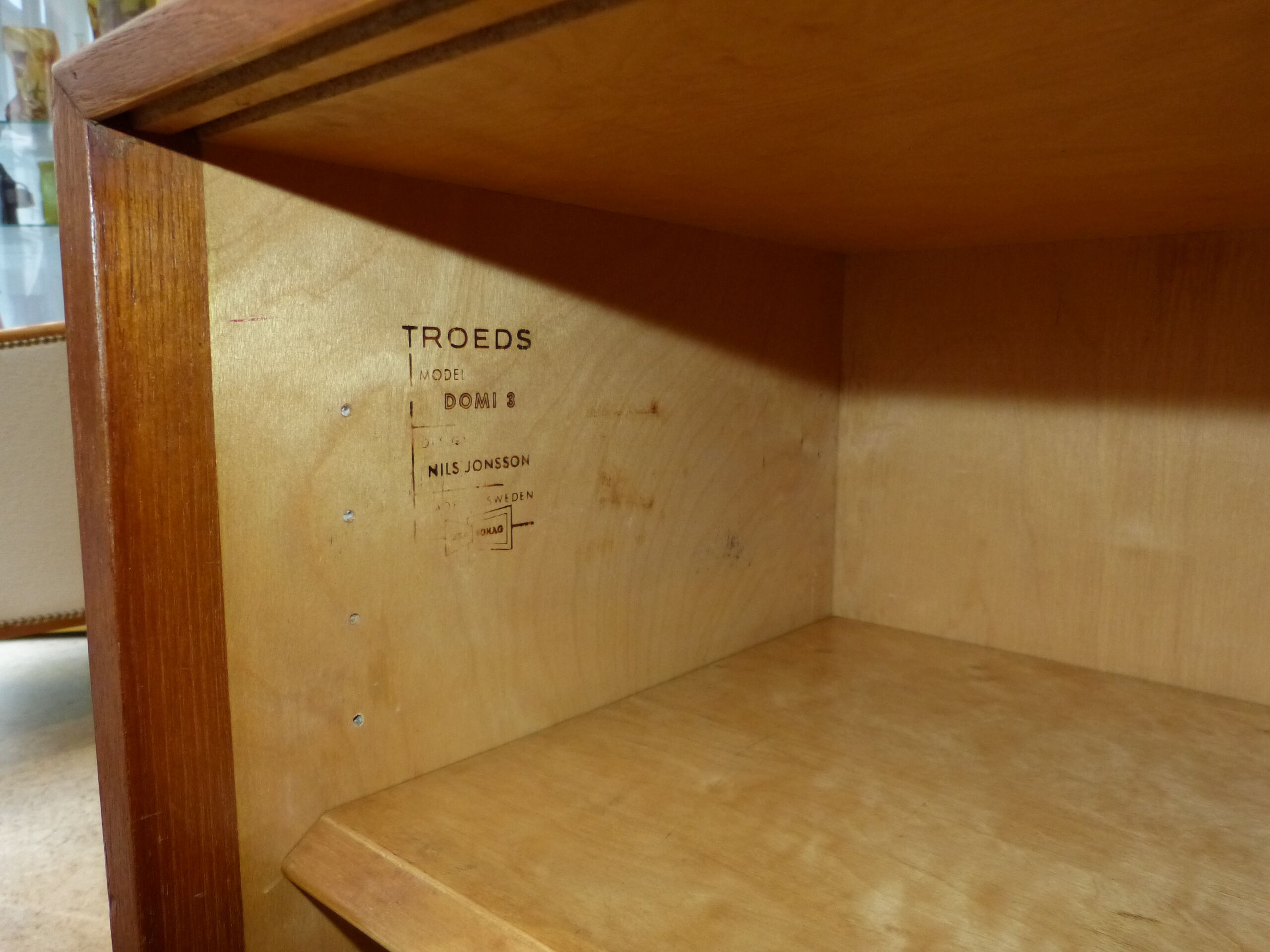 Nils Jonsson for Troeds scandinavian sideboard in teak