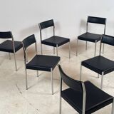 6 chairs by Ernst Lauclair 1966