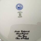 Puiforcat & raynaud limoges porcelain presentation plate