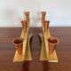 Danish candlesticks, 1960s, set of 2