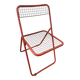 Ted Net folding chair red Niels Gammelgaard