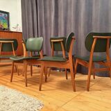 Set of six chairs, 1960s