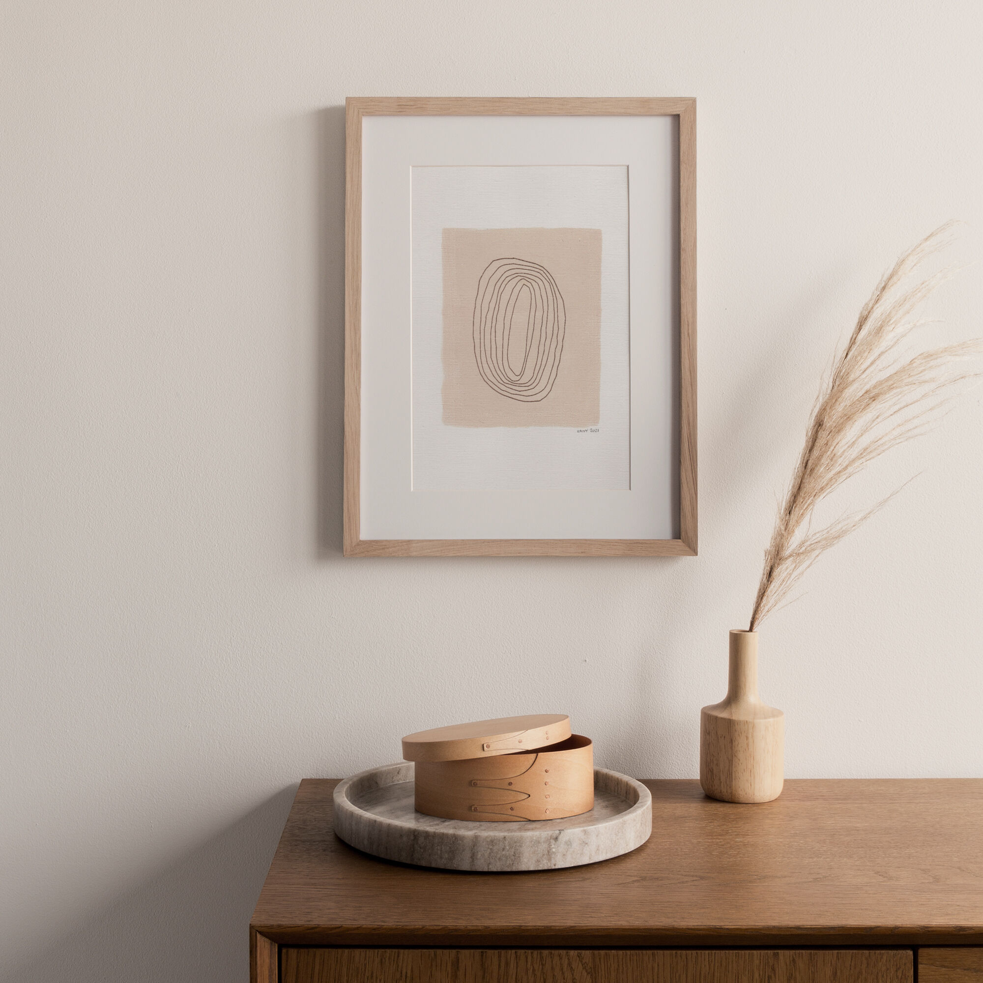 Painting and illustration on paper • t511 • signed eawy