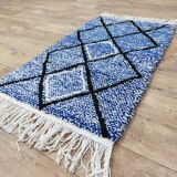 Handmade Berber wool rug 120 X 70 CM