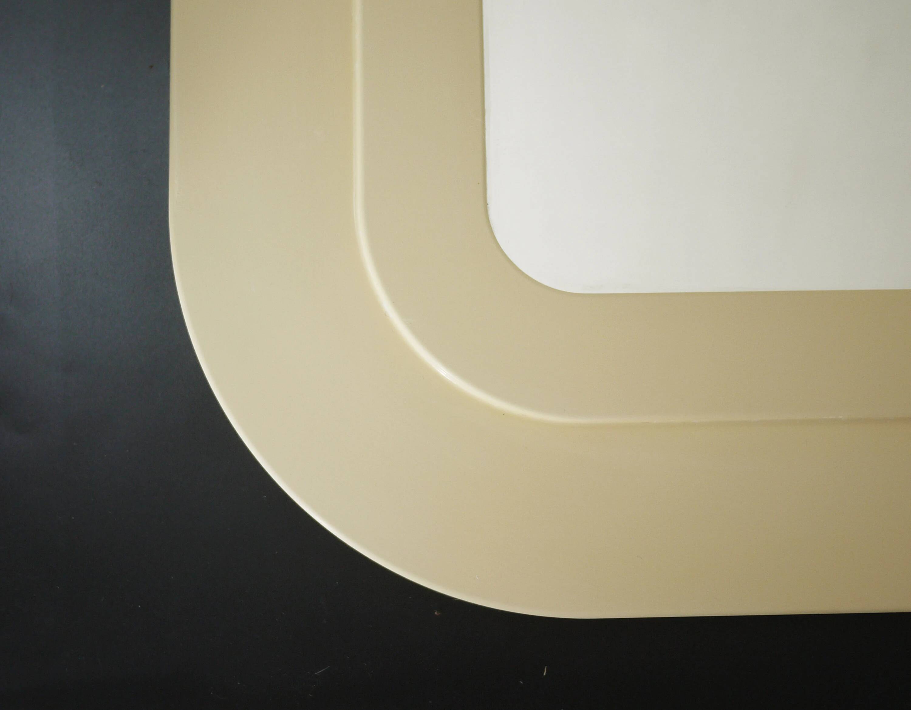 Vintage Italian wall mirror by Anna Castelli Ferrieri for Kartell.