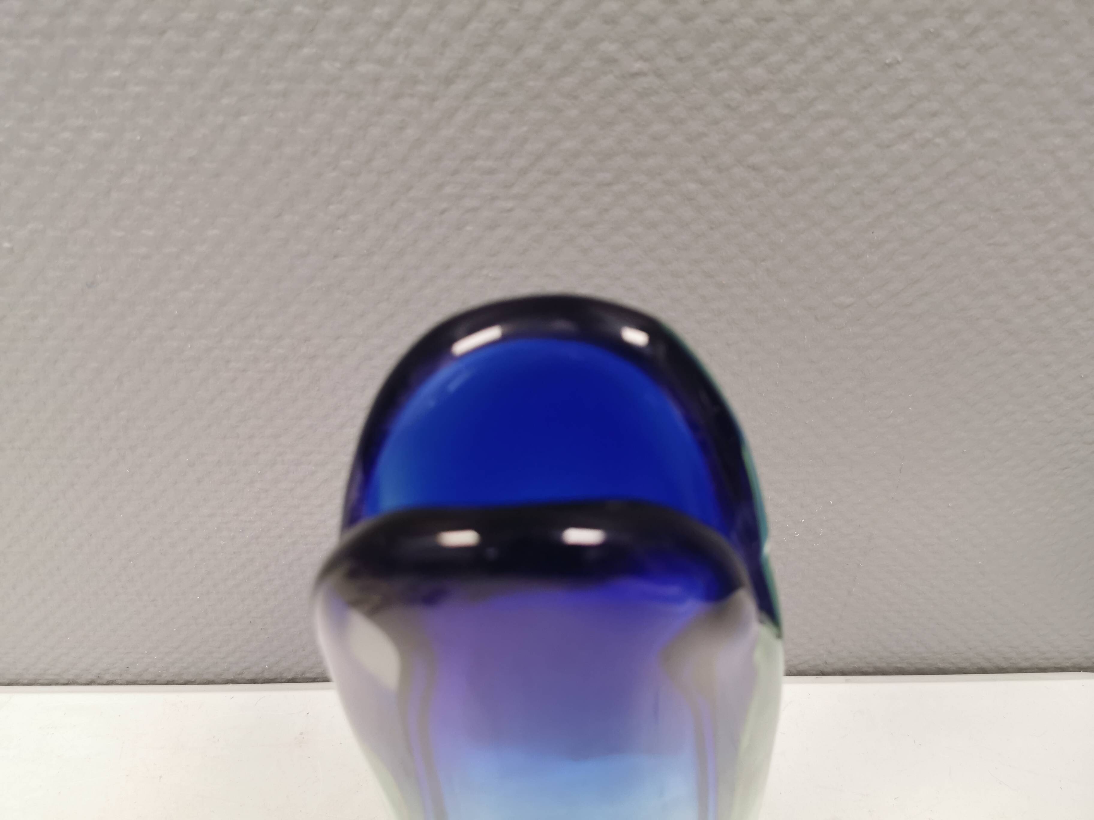 Huge and absolutely fantastic glass vase, 1970s