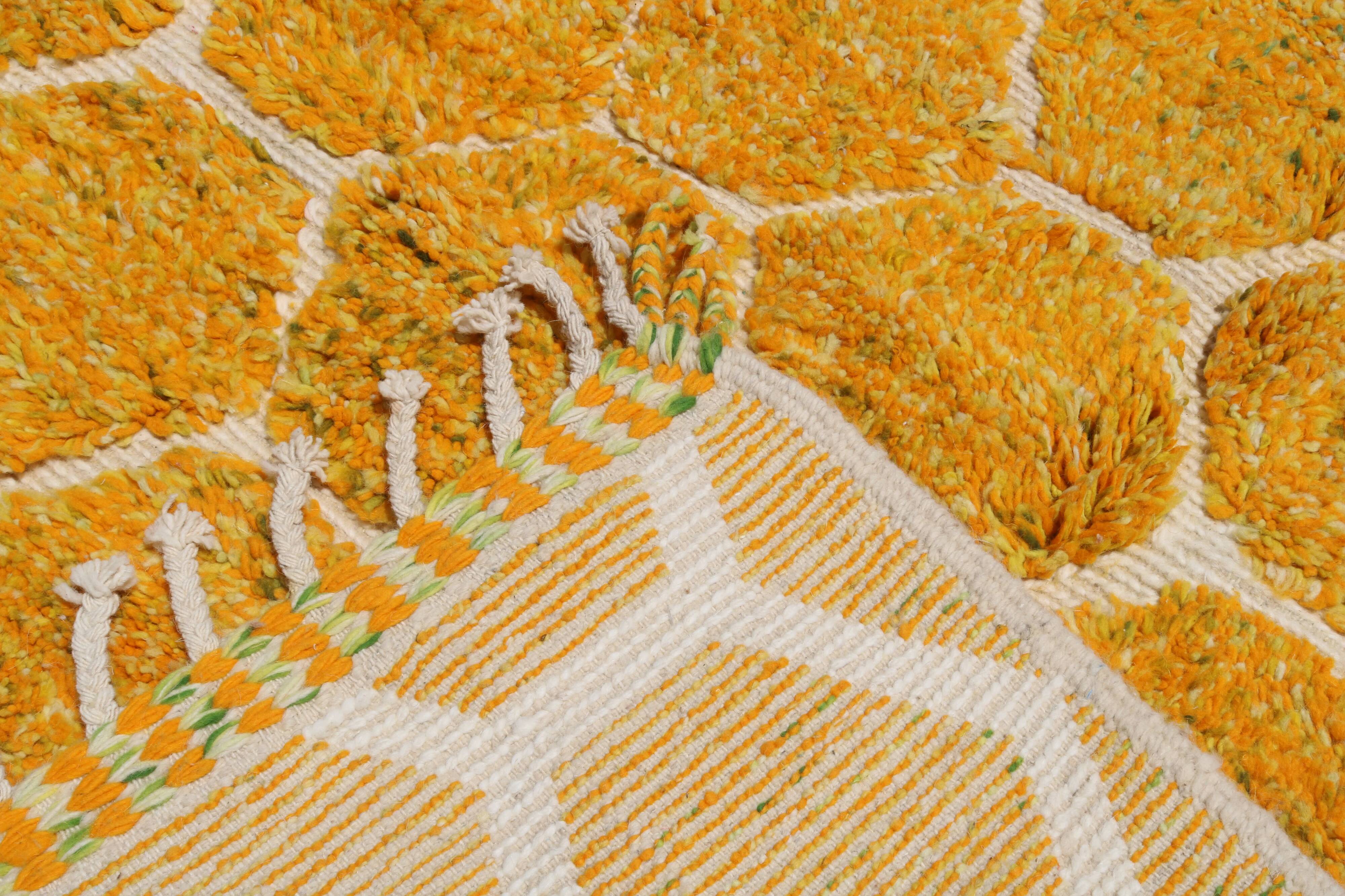 Large handmade colourful rug, 300 x 210 cm - G1021