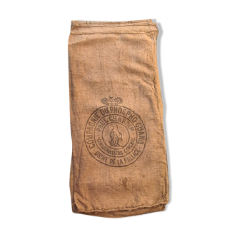 Old burlap bag