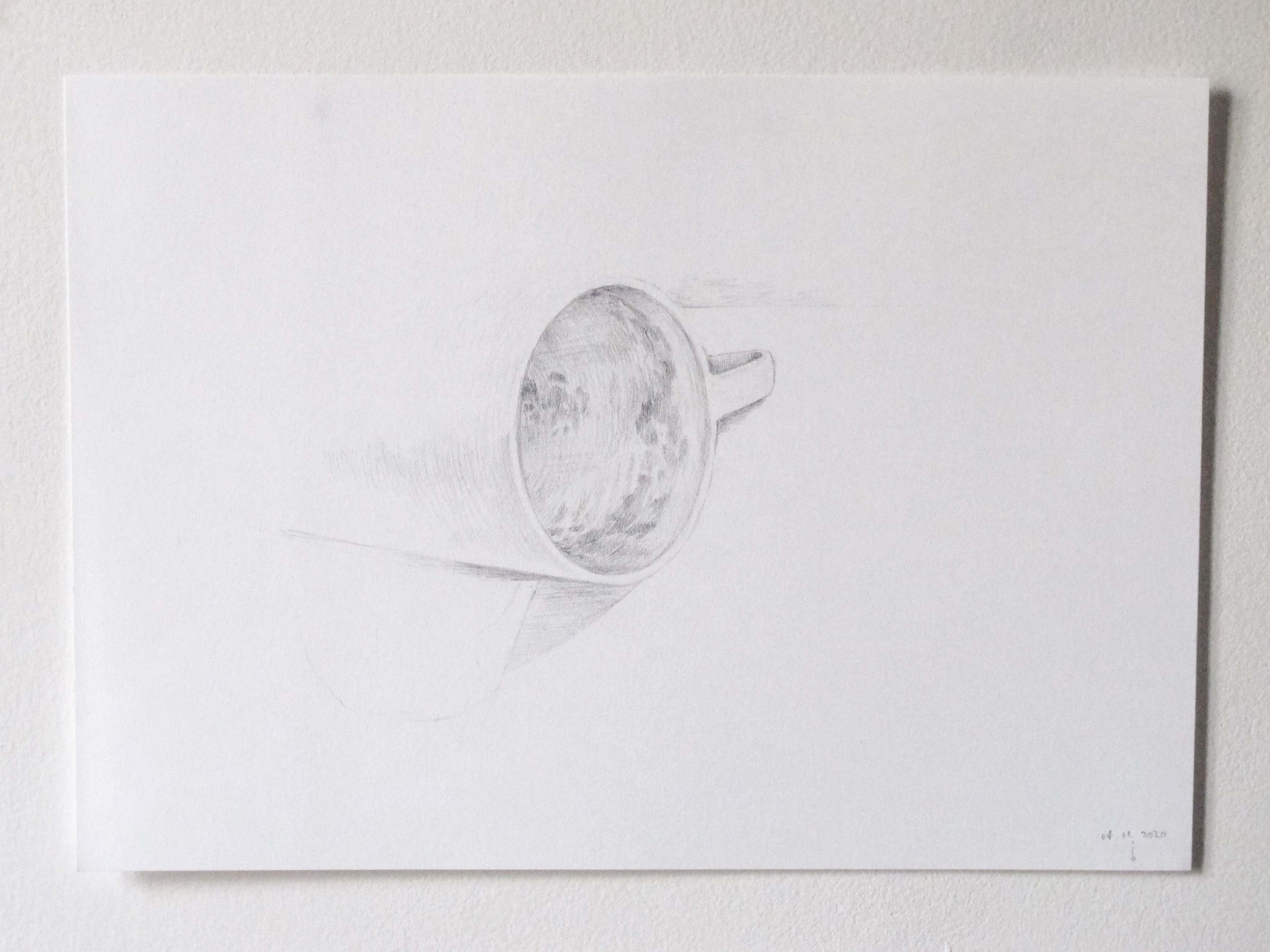 Tea, original drawing signed
