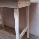 Table d’appoint 90,8x50,8cm pieds compas vintage