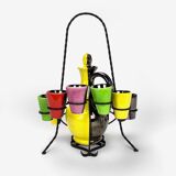 Vallauris Mid-Century Liquor Service