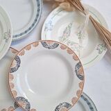 Assiettes creuses HBCM, St Amand