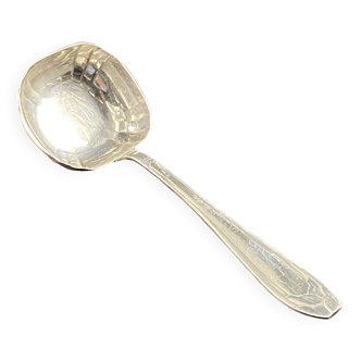 Art Deco Style Silver Metal Cream Ladle