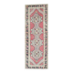 1970s Turkish Hand-Knotted Runner Rug 99x288