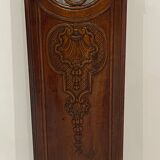 Clock door carved and openwork wood