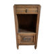 Old bedside wood and marble