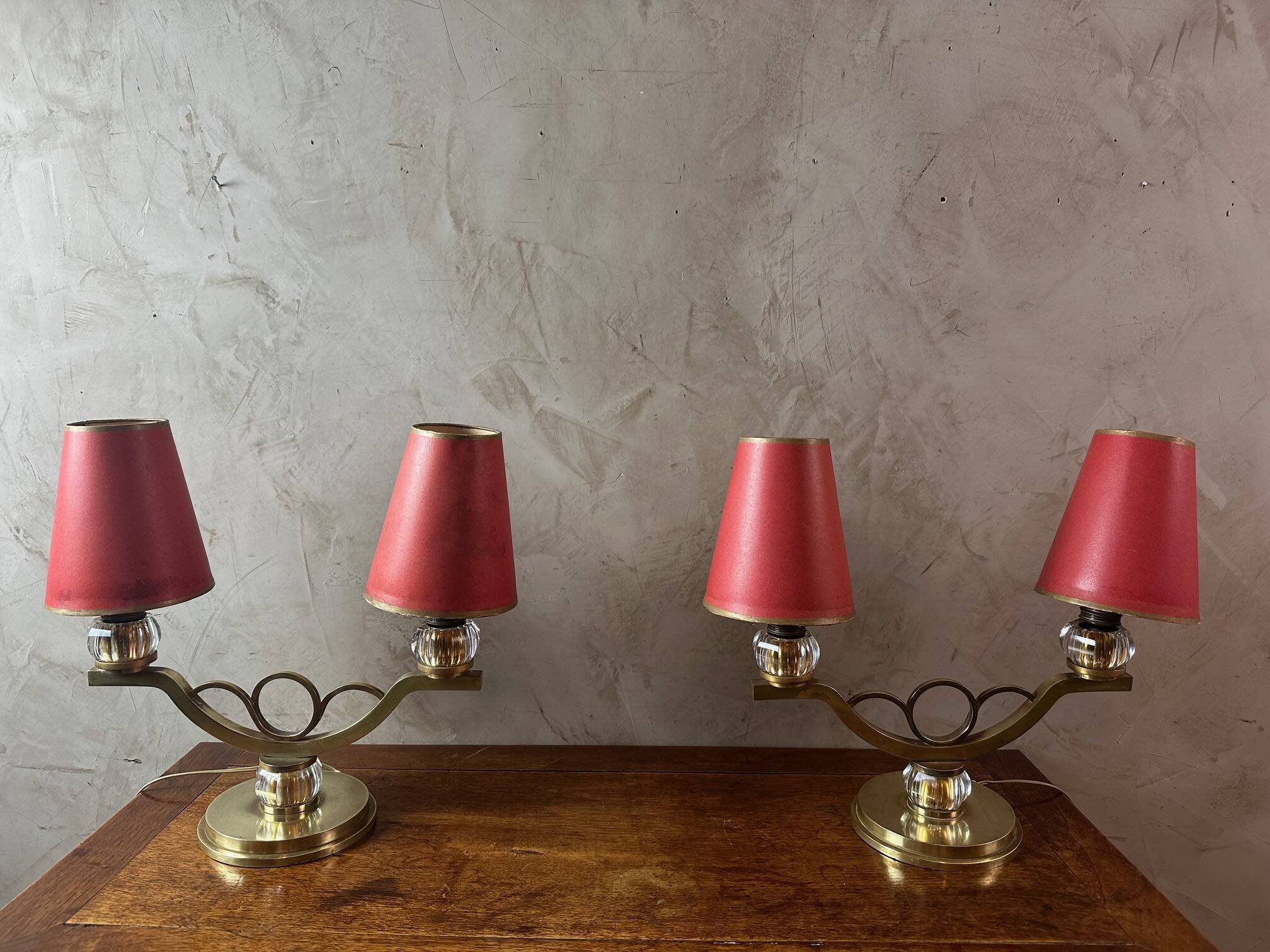 Pair of 1950 lamps