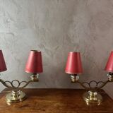 Pair of 1950 lamps