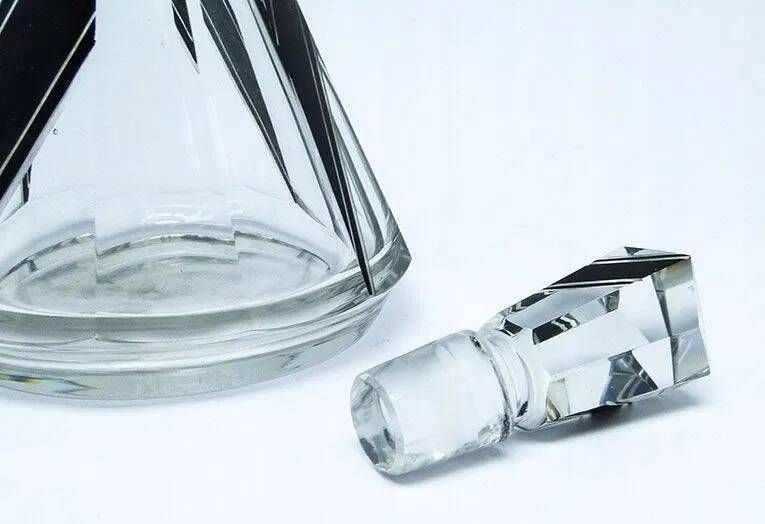 E3V ART DECO Enamelled Carafe by Karel Palda