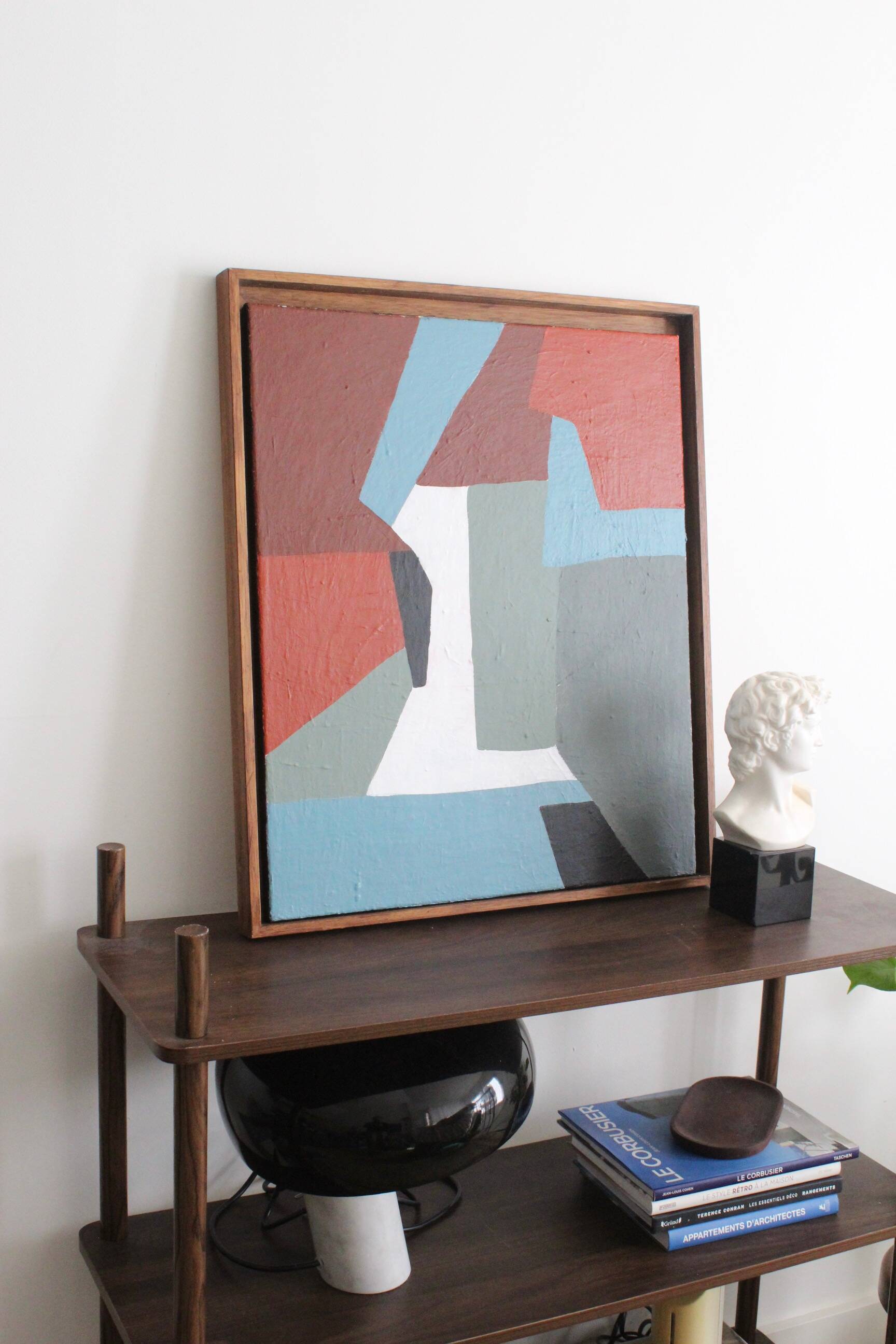 Contemporary abstract "Fragment of stillness" by Bodasca