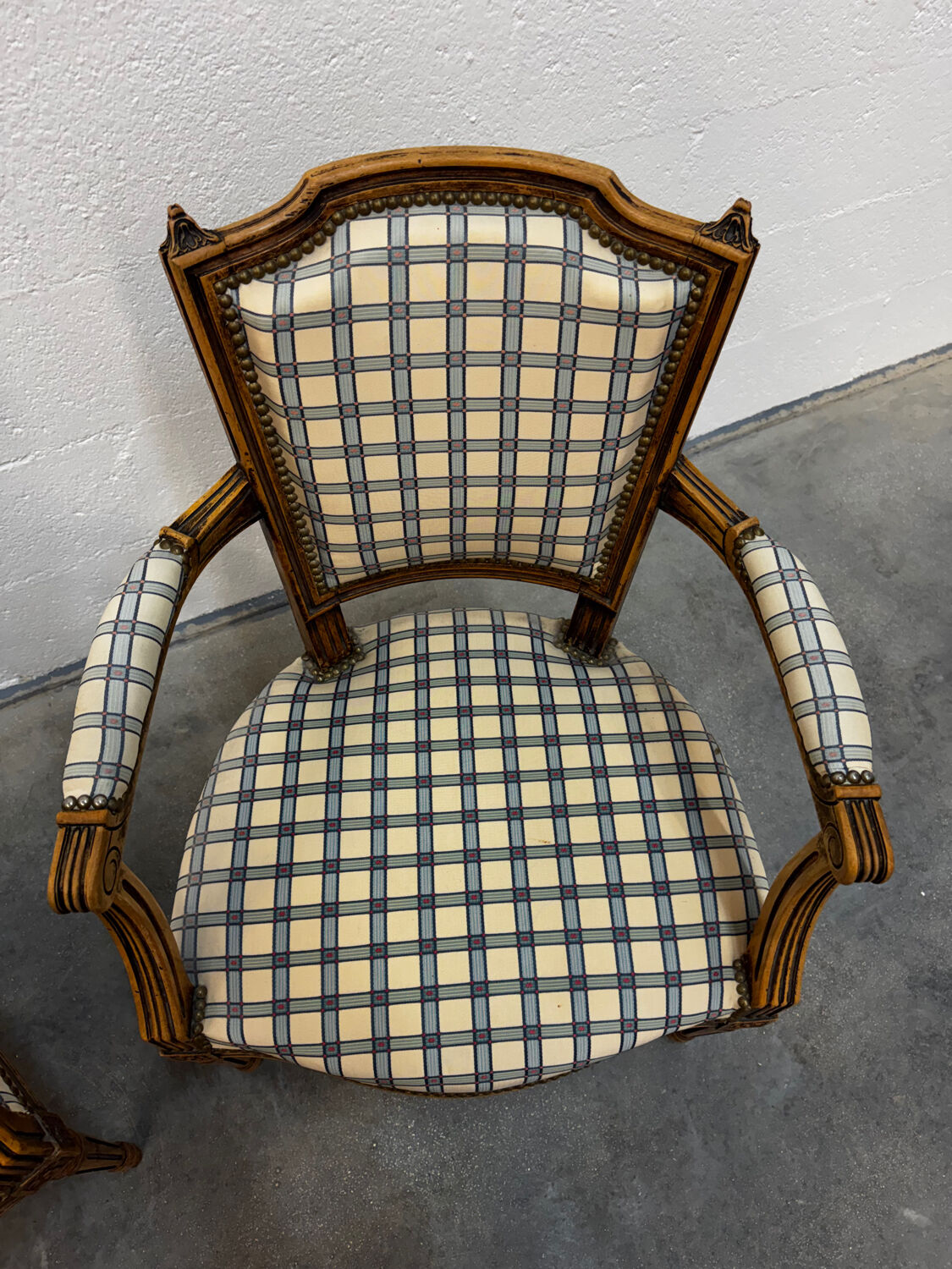 Pair of armchairs from the Louis XVI period