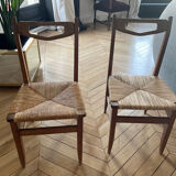 4 chairs by Guillerme and Chambron