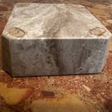 Ashtray, beige marble catch-all.