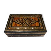 Wooden marquetry box