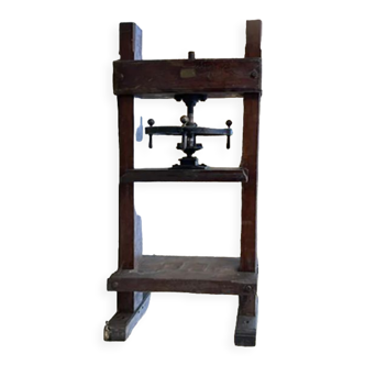 Antique printing press