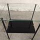 Tablet-end sofa of the 60s in glass