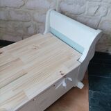 Renovated storage chest - Scandinavian style - unique piece