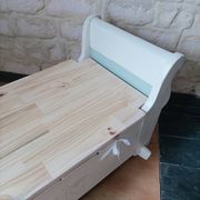Renovated storage chest - Scandinavian style - unique piece