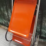 DESSERTE , VINTAGE YEAR 70'S ROULANT TABLE