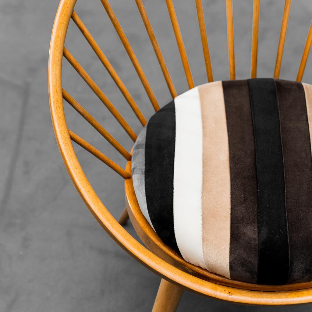 Circular armchair in 60