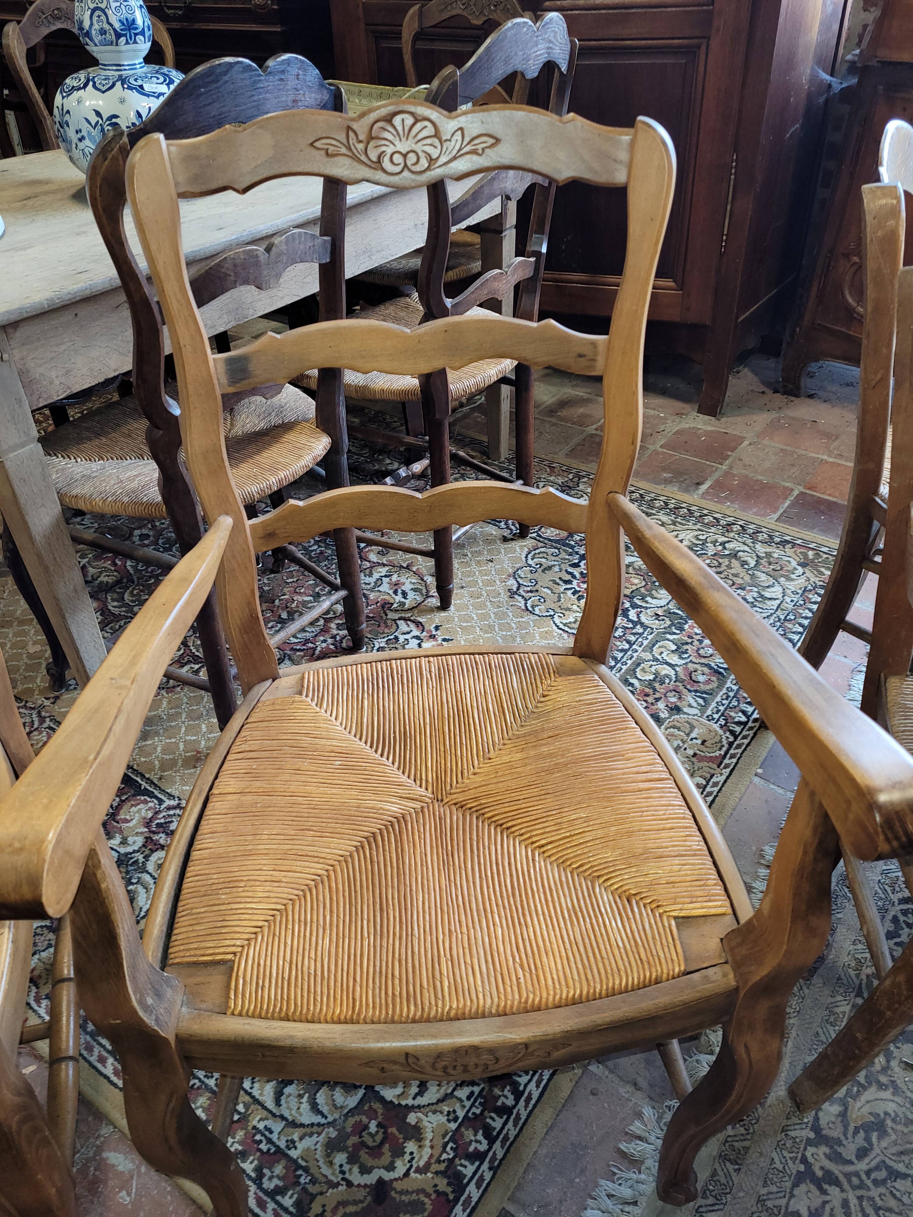 Pair of glitter armchairs