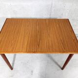 Vintage Scandinavian table 50s 60s in teak and formica