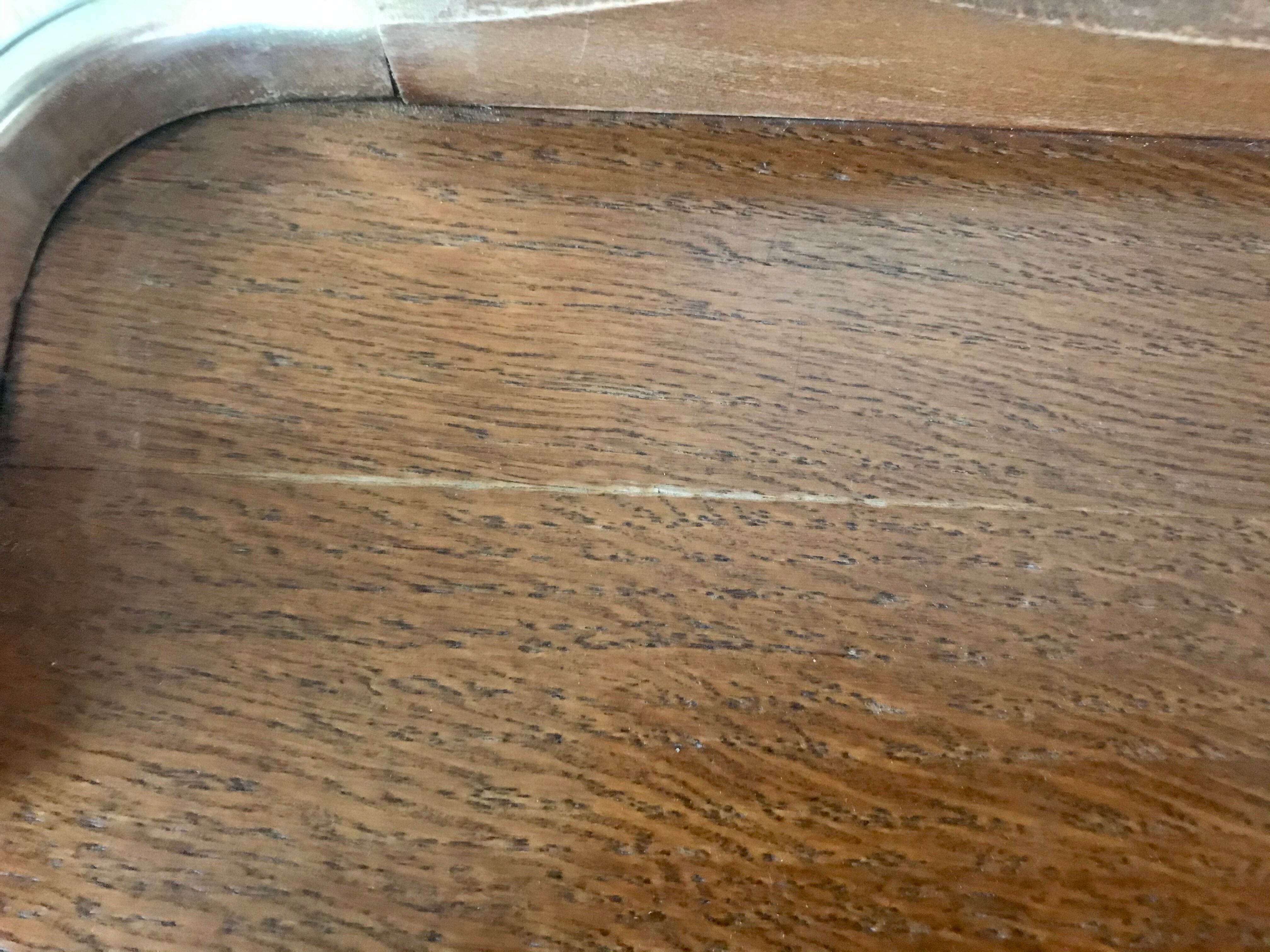 Wood and brass top 62X39