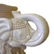 Vintage Ceramic Elephant Plant Table Mid 20th Century