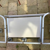 Coat rack aluminum 1970s