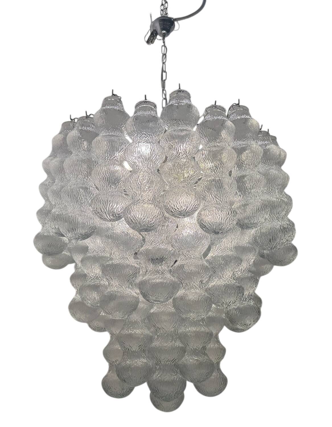 Extra Large Extra Large Murano  Glass Chandelier, 1980s