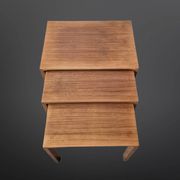 Set of 3 mid-century nesting tables by Wilhelm Renz, Germany 1960s