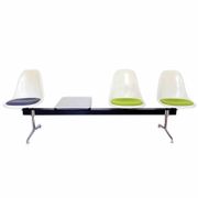 Eames 3-seater bench Vitra Edition 1970 Fibreglass