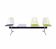 Eames 3-seater bench Vitra Edition 1970 Fibreglass